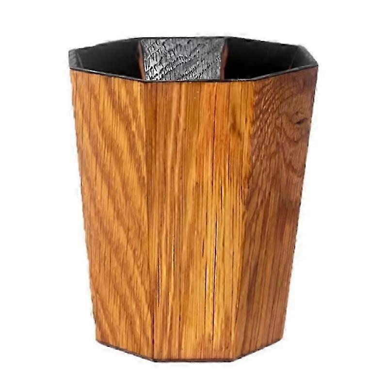Old Fashioned Wooden Charred Whiskey Cup
