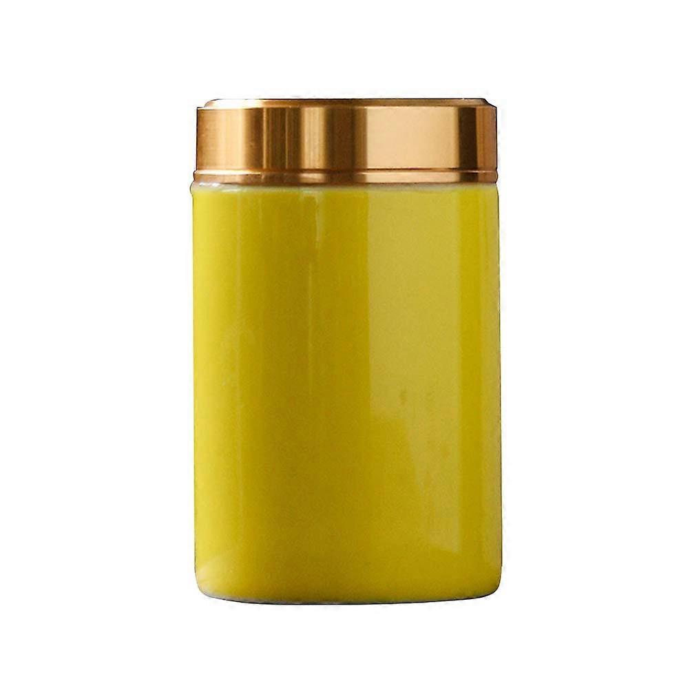 Ceramic Mini Tea Canister Container for Storage Use 3Pcs Jar