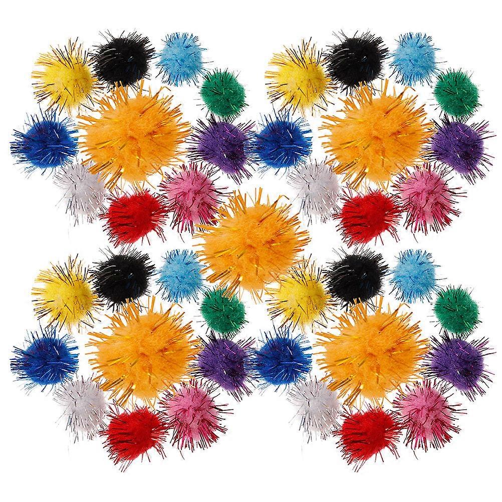 Colorful Tiny Pompoms for DIY Clothing 3000Pcs Assorted Craft Balls