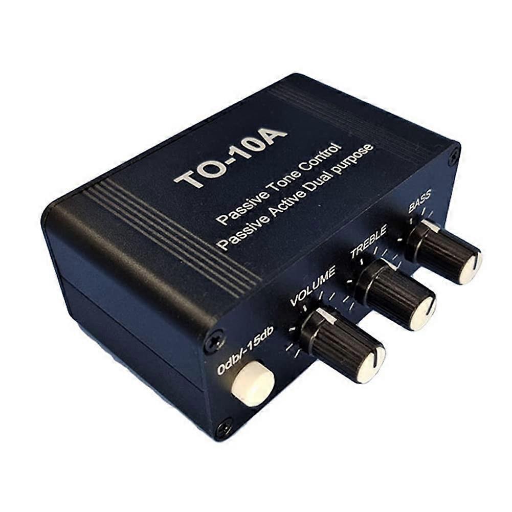 NE5532 Dual OP Amp Audio Amplifier with Treble Mid Bass Tone Control, Stereo Tube Preamp and Attenuated Volume