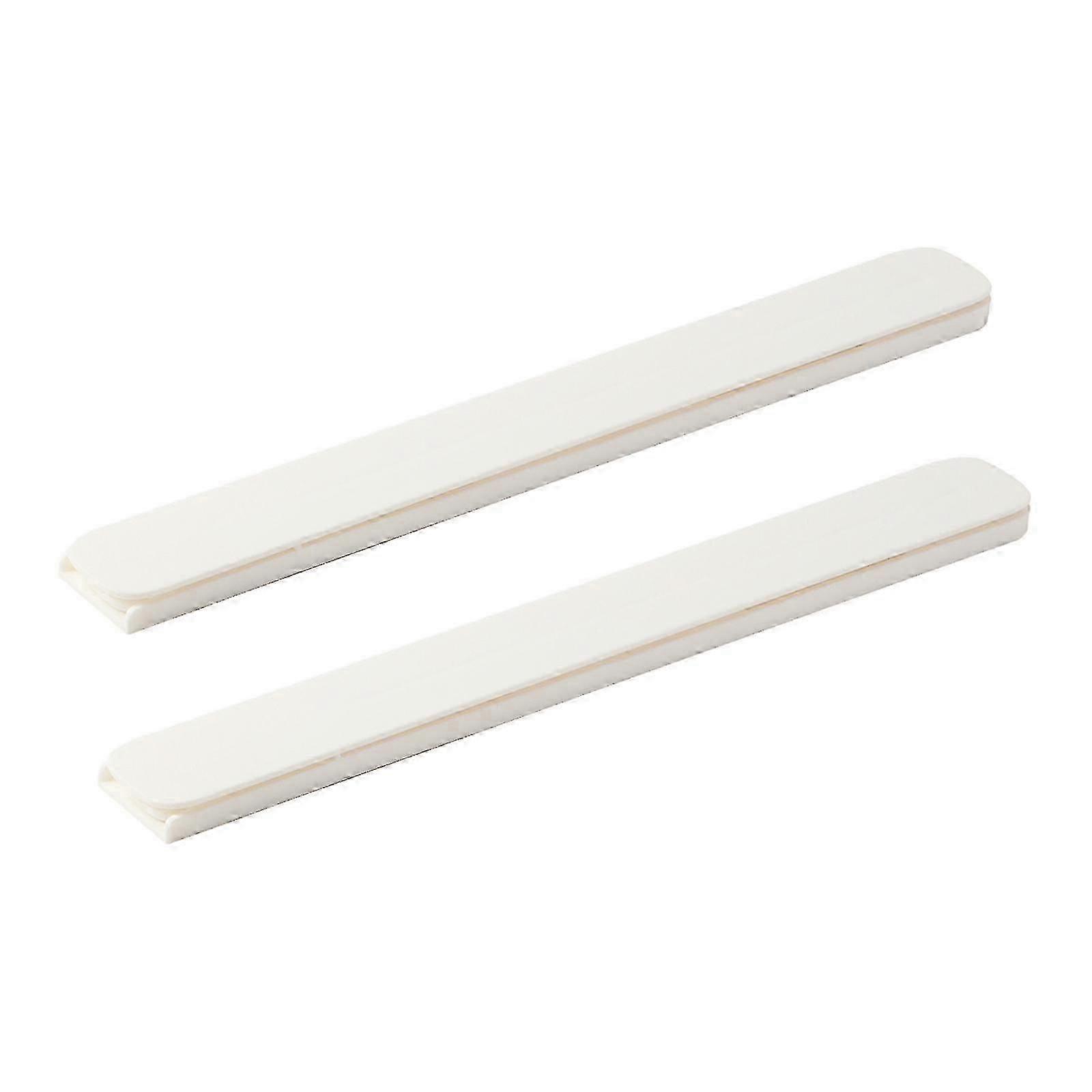 2Pcs Bins Pull Out Rail DIY Drawer Organizers Slides for Cabinet Shelves 25-26