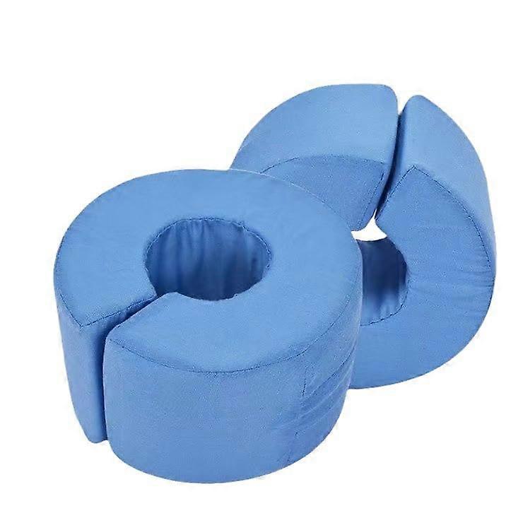 2pcs Foot Elevation Pillow for Swelling Relief, Soft Foam Leg and Ankle Support Cushion with Washable Cover