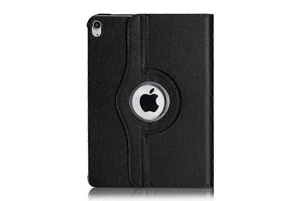 Stylish Case For Ipad 2022 10.9" Black 10th Litchi Texture Rotating Leather