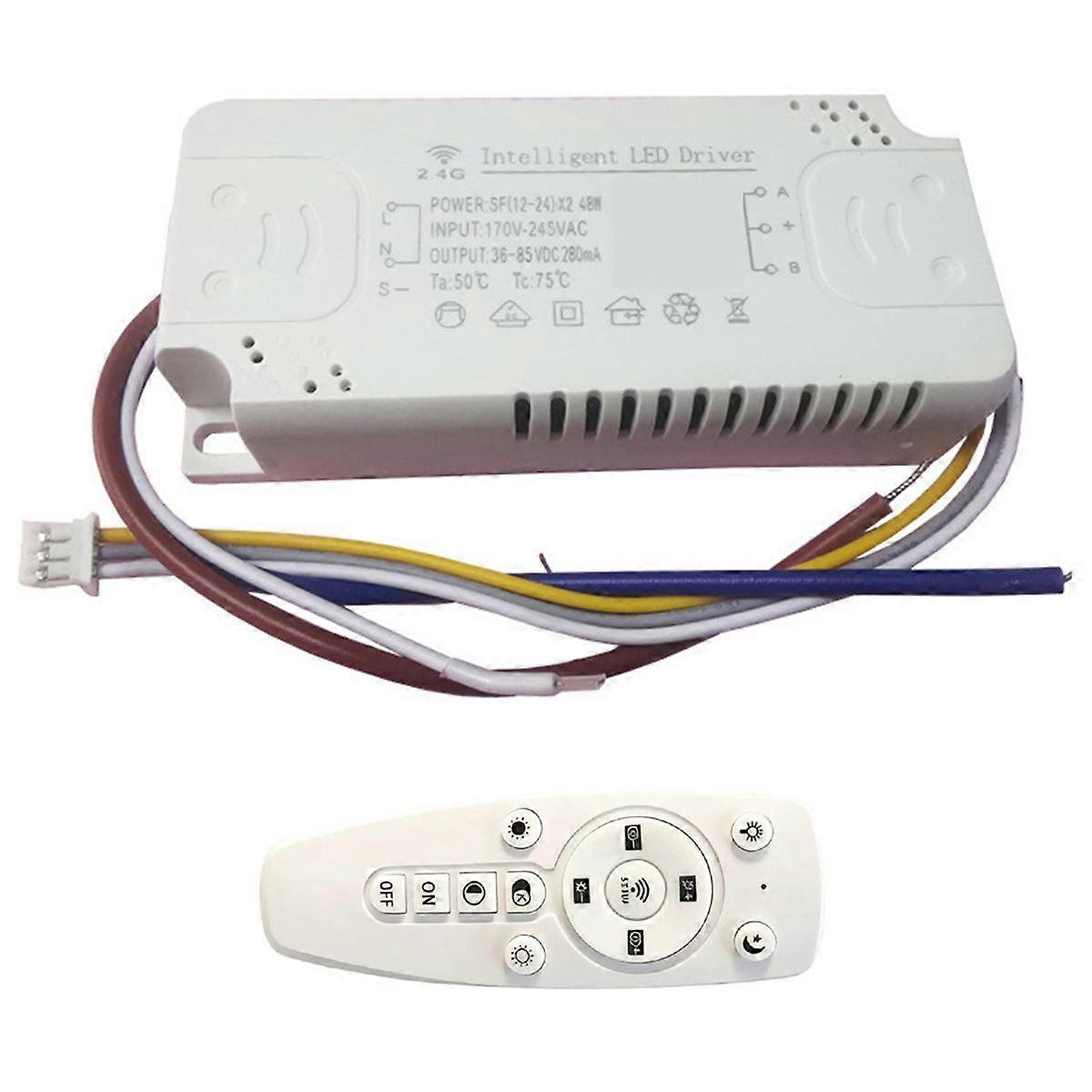 APP Control LED Driver 2.4G Remote Intelligent Transformer Dimmable Color-Changeable Chandelier (50