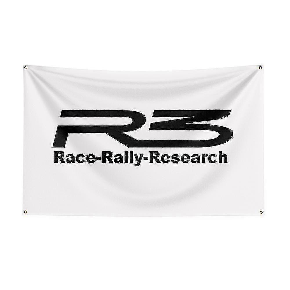 Born Pretty 3x5 R3 Flag Polyester Printed Racing Car Banner For Decor