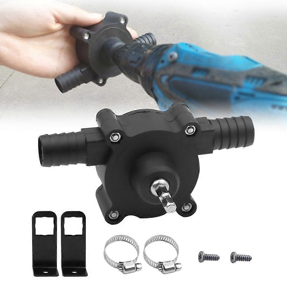 Electric Drill Pump Self Priming Water Transfer, Compact Hand Drill Powered Design 2025