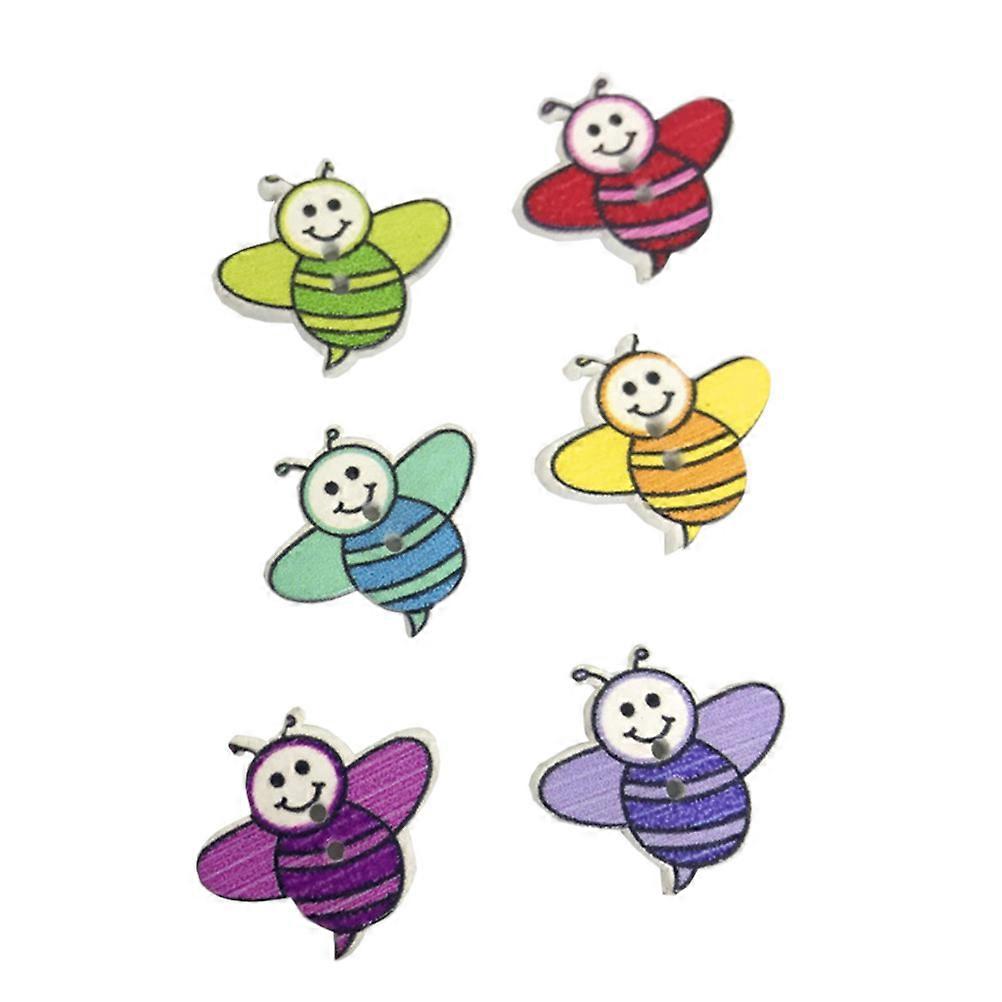 Creative Craft Buttons 50 Pcs Assorted Color Cute Round DIY Embellishments