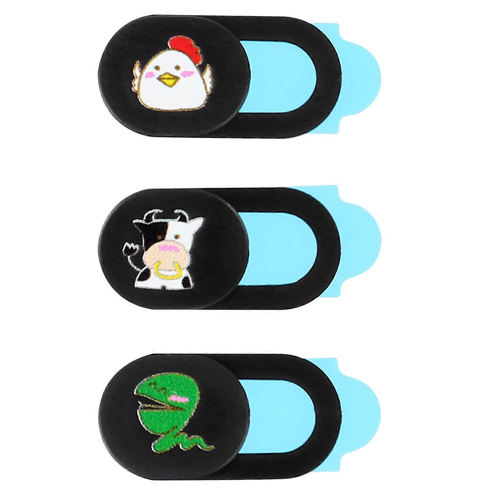 Professional Durable Webcam Cover for Privacy Protection 3Pcs Pack