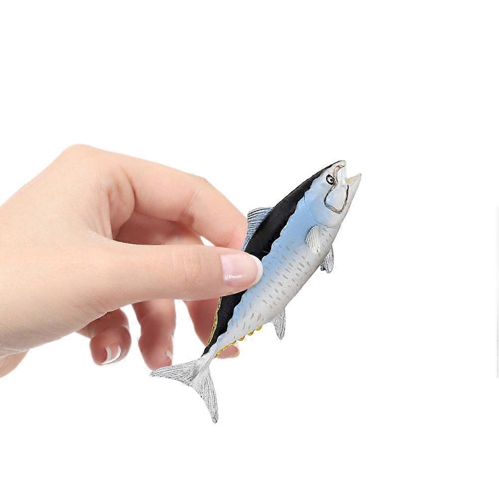 Fish Toy Model Statue Educational Use Children 4X5X11CM 1Pcs