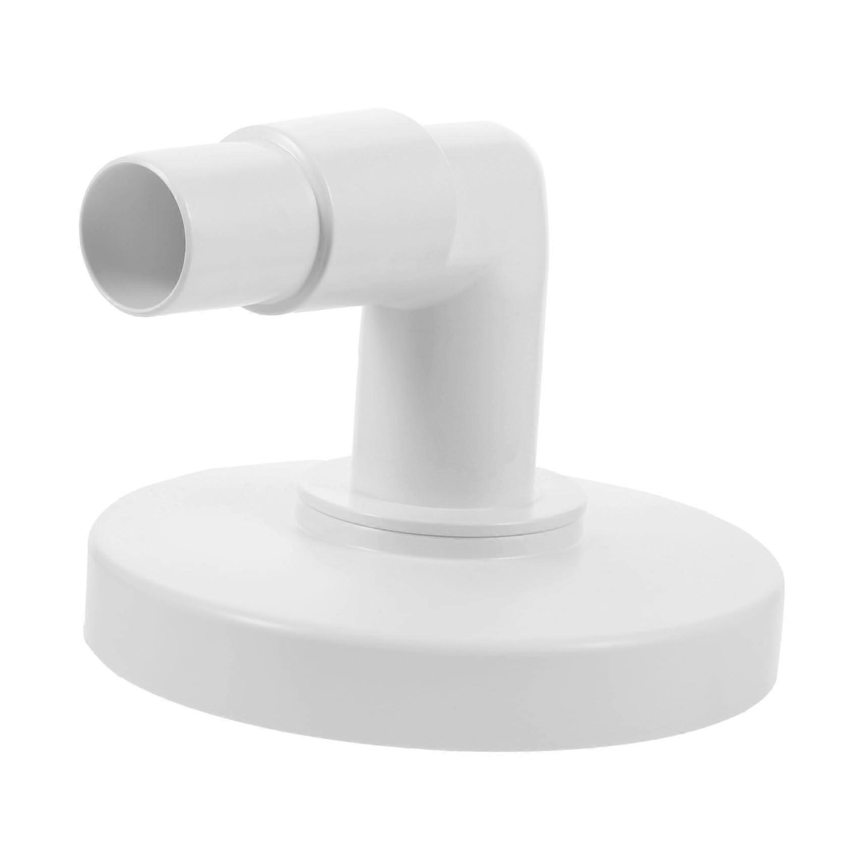Pool Skimmer Vacuum Plate Replacement with Hose Elbow Adapter for Quick Debris Removal