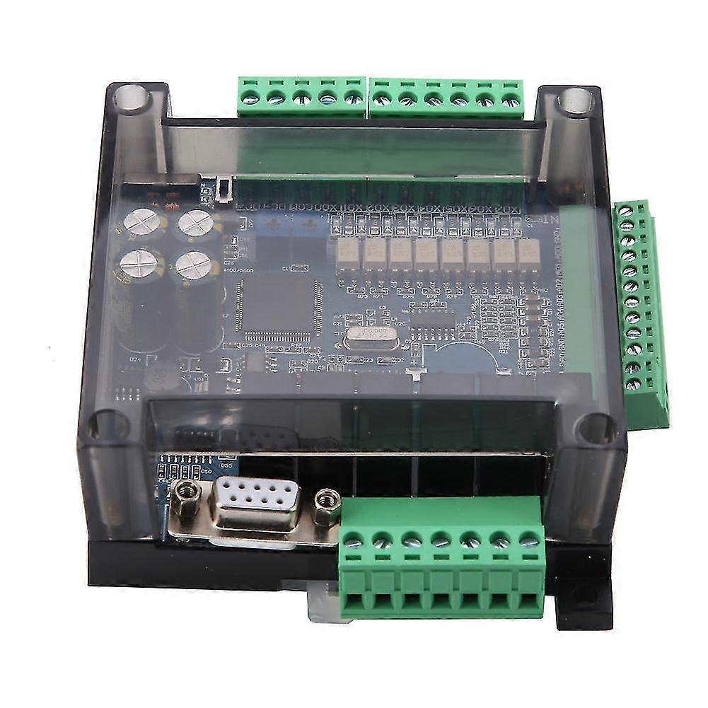 25-26 PLC Industrial Control Board FX3U-14MR 8 Input 6 Output Programmable Simple Controller