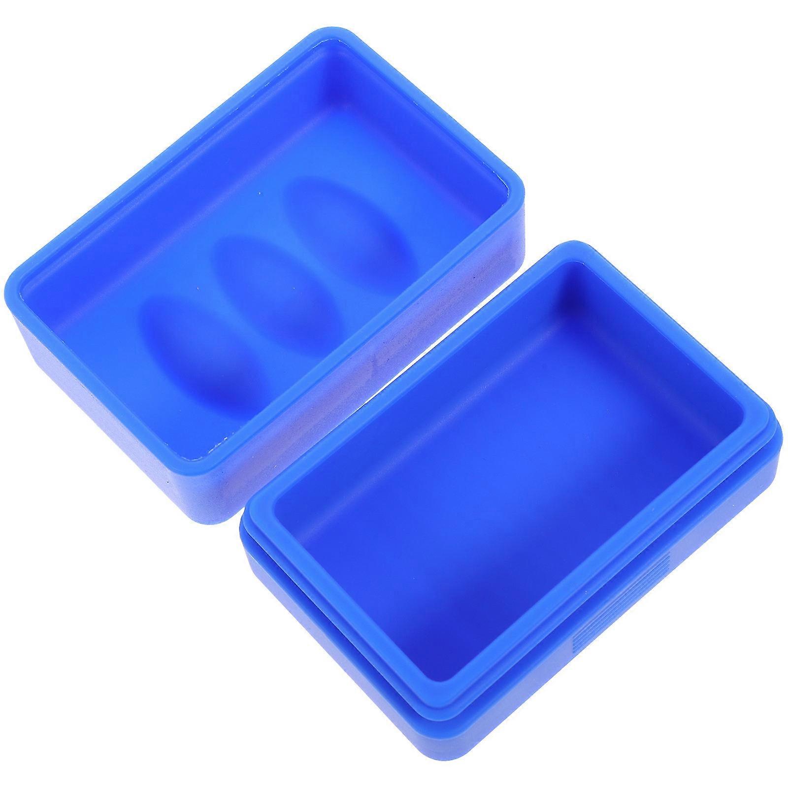 Silicone Soap Box with Lid for Soap Storage Holder