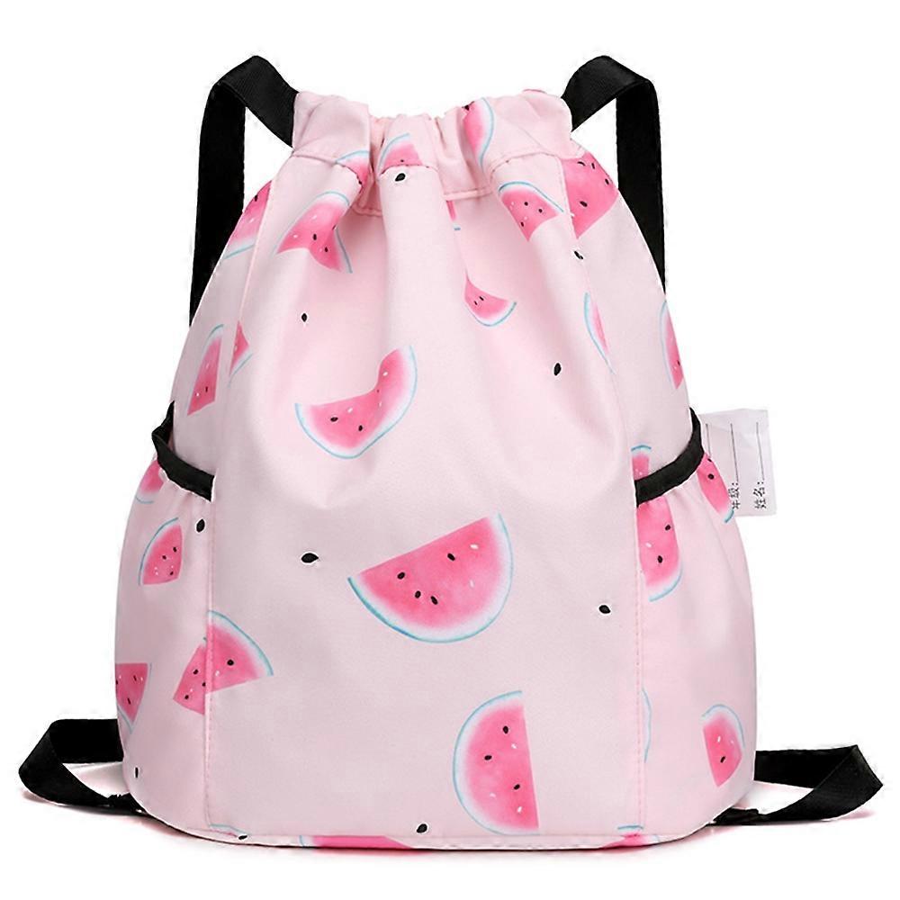 HALIN Children Cartoon Backpack Outdoor Camping School Drawstring Shoulder Bag