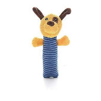Cat Plush Squeaky Toy - Bite-Resistant Molar Chew Doll, Self-Playing Interactive Pet Toy for Boredom Relief, Soft Stuffed