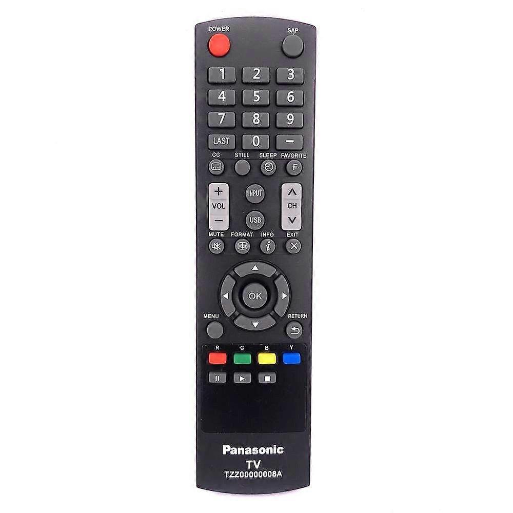 New Replace TZZ00000008A For Panasonic TV Remote Control TC32LC54 TCL3252C
