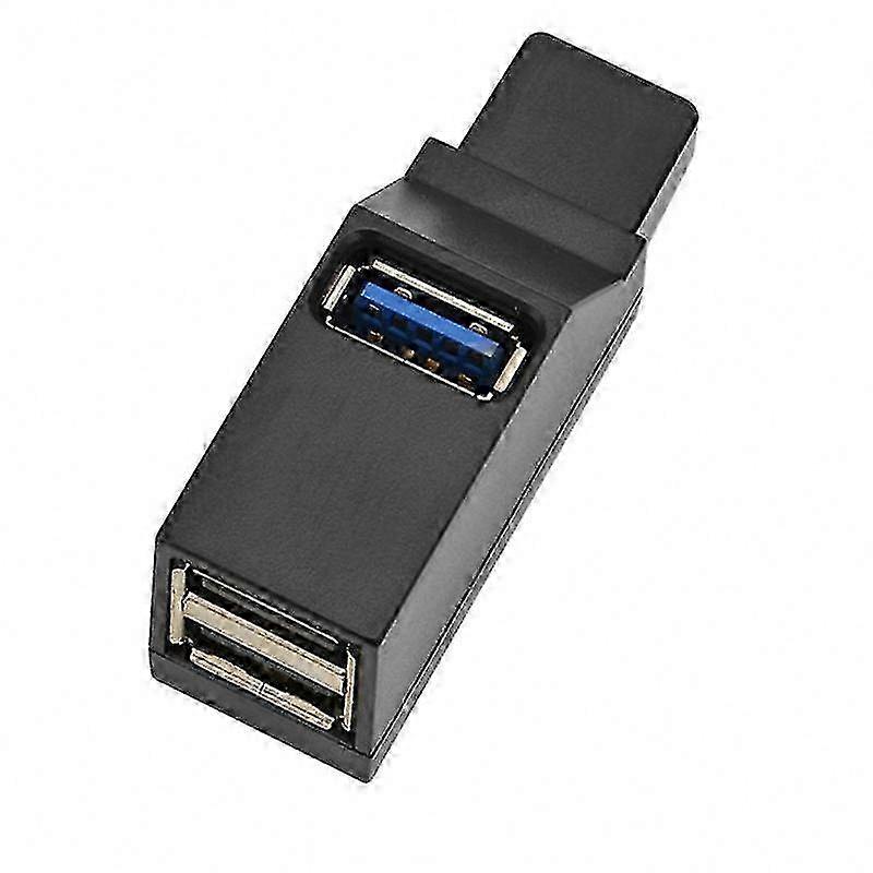 3-Port USB Hub Adapter for High-Speed Data Transfer and Device Connectivity