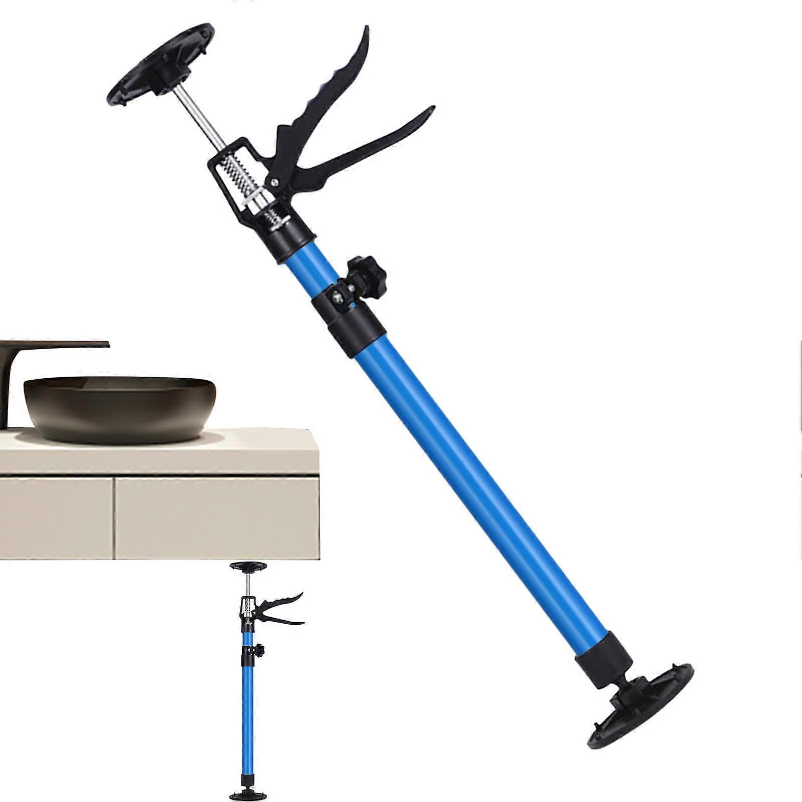 Cabinet Installation Tool with Labor Saving Design, Adjustable Hand Jack for Drywall and Range Hoods