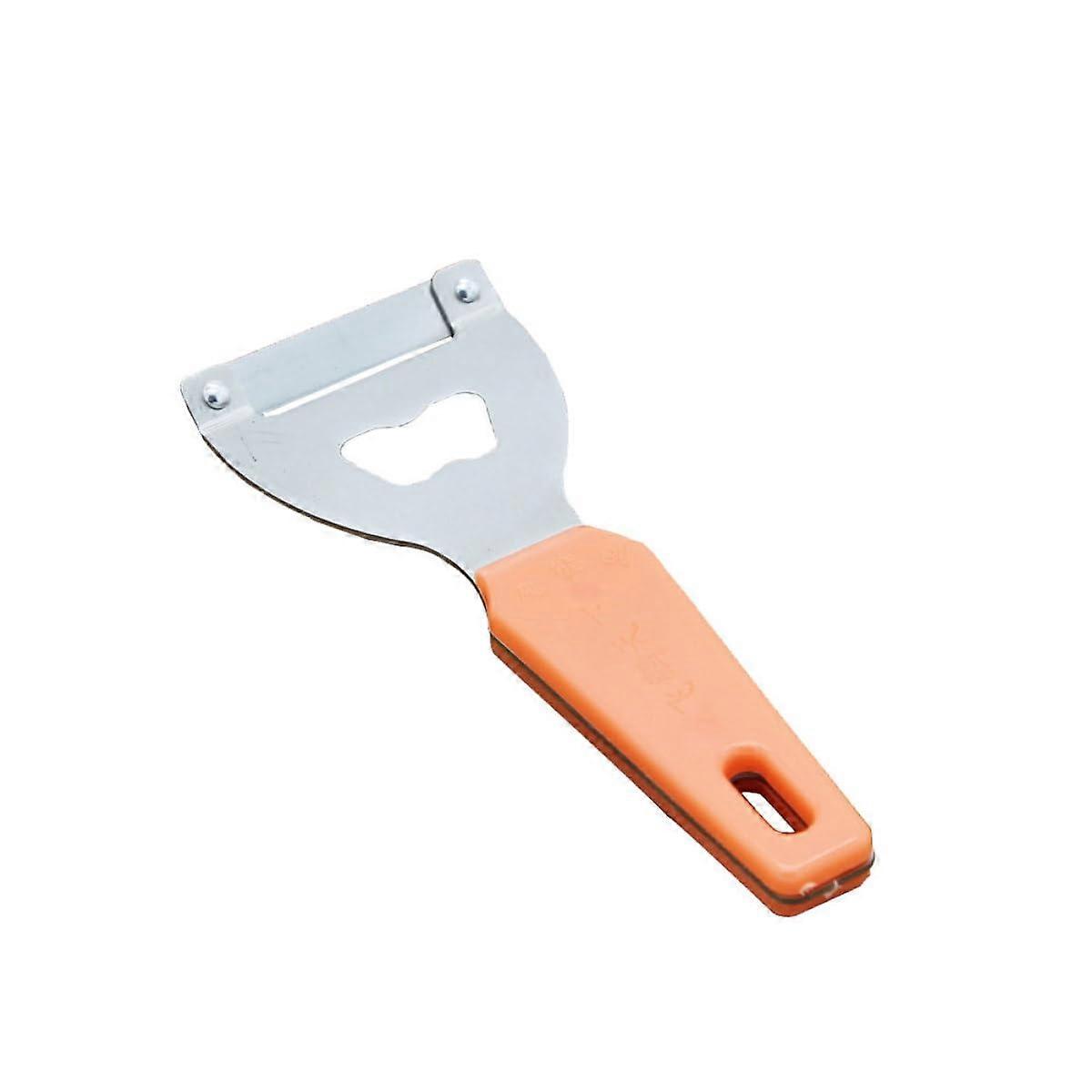 Stainless Steel Vegetable Peeler for Fast Fruit Peeling MultiFunctional Kitchen Tool Random Color