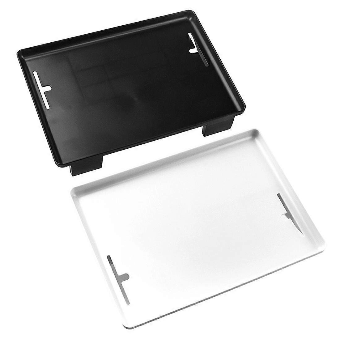 Clip-on Bedside Storage Shelf Hanging Floating Rack Multifunctional Organizer for Bunk Bed Dormitory Home Table 2pc