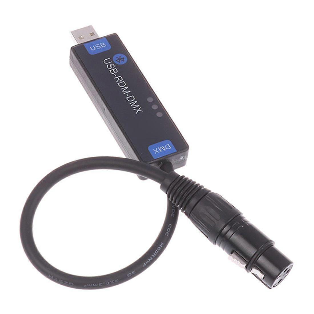 USB-RMD-DMX Mobile App DMX Dialer Stage Light Wireless Bluetooth DMX Controller Tool Only Supports Android Devices