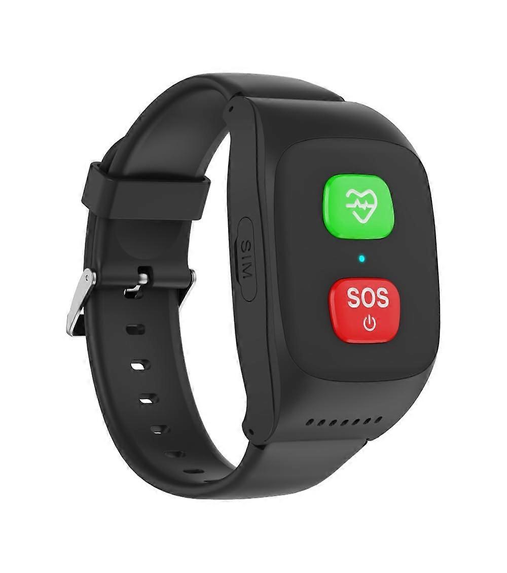 Elderly Smart Watch with Fall Detection, SOS Button, 4G GPS Tracking, Waterproof, TwoWay Calling