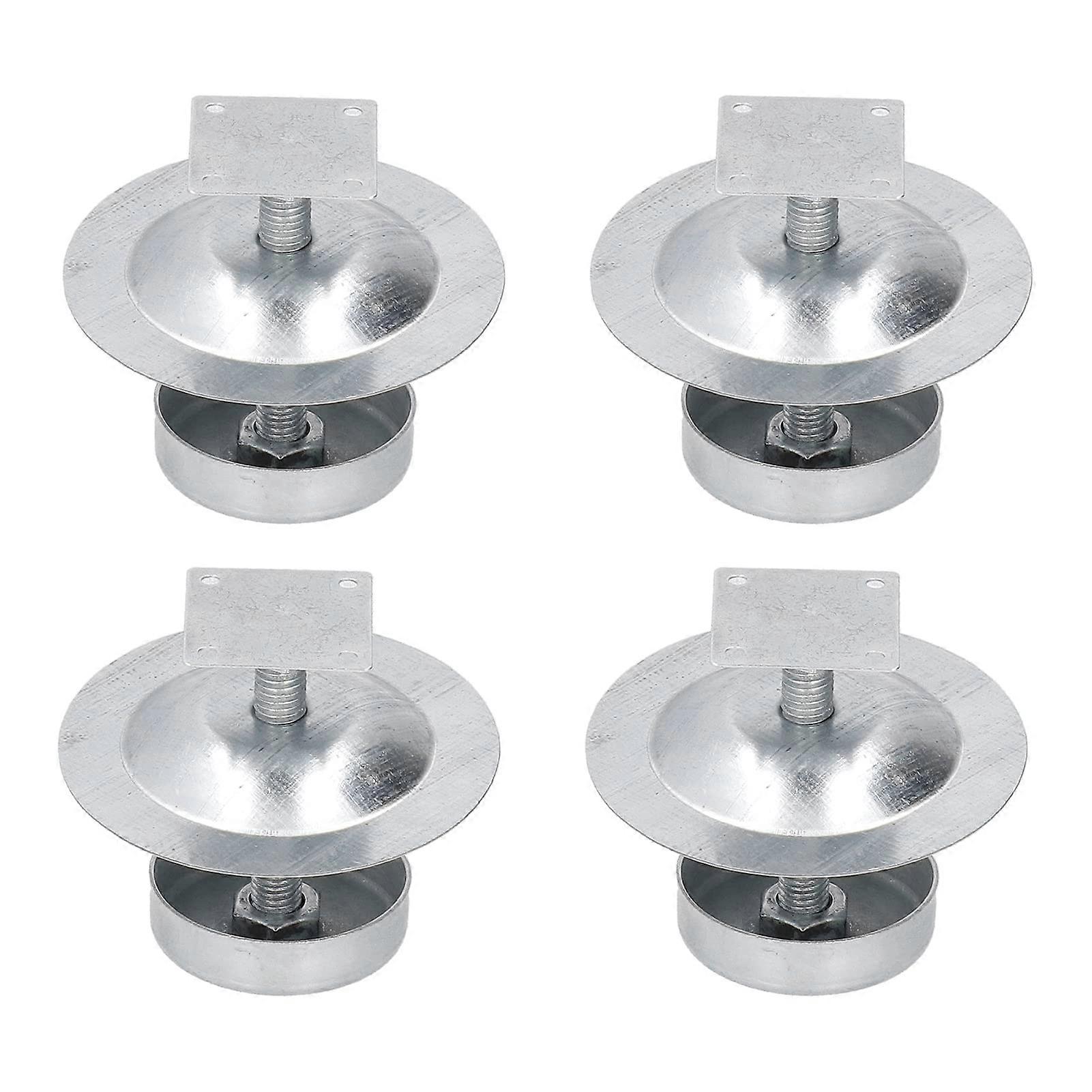 Stainless Steel Beehive Stand Feet 4 Pack, Durable Hive Base Support for Stable Beekeeping