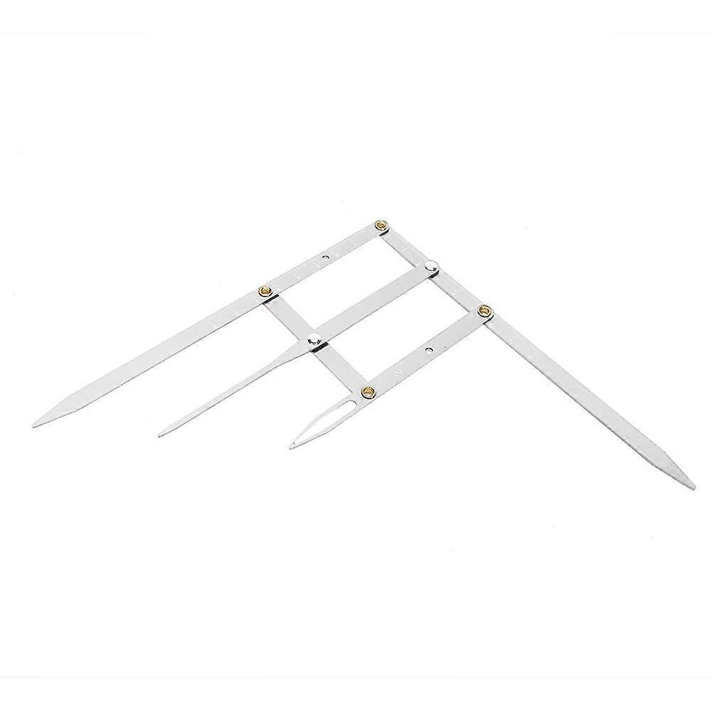 Eyebrow Ruler Golden Ratio Reusable Brow Mapping Tool for Precise Shaping White