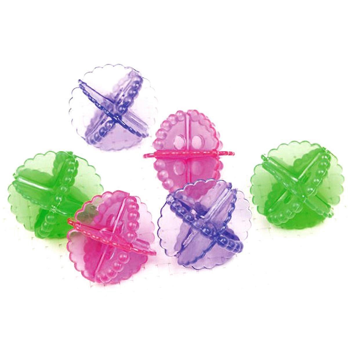 Laundry Balls Durable Dryer Balls for Fabric Softening 4Pcs Assorted
