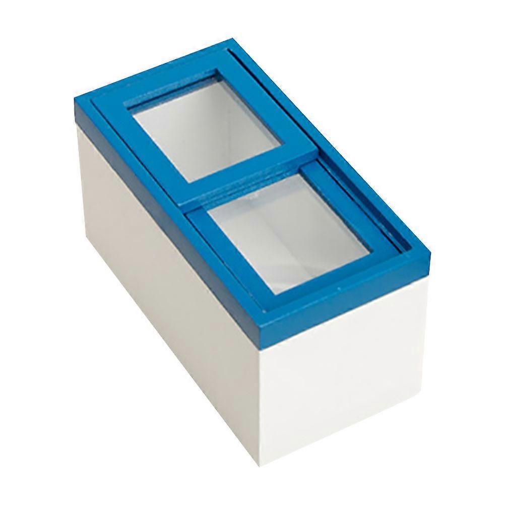 Mini House Refrigerator Model for Decor Featuring 5Pcs Mini Fridge Adorn