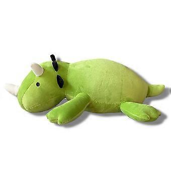 24 Inch Green Weighted Dinosaur Plush for Kids and Adults, Soft Stuffed Animal for Anxiety Relief