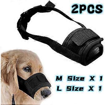 Dog Muzzle Soft Pet Muzzle Breathable Anti Biting Barking Chewing Mesh Dog Muzzle