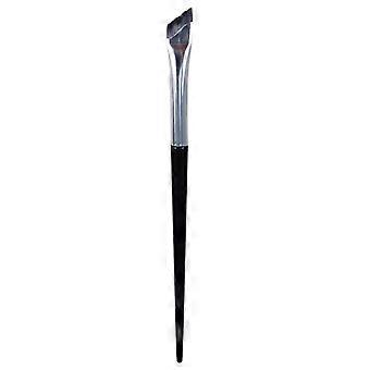 Schuine eyeliner- en wenkbrauwborstel - Precisieborstel voor het aanbrengen van eyeliner op de ogen, wenkbrauwen en onder de ogen.