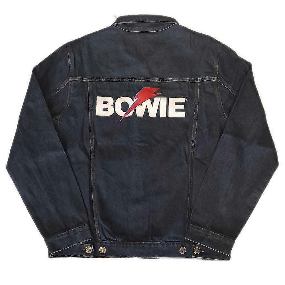 David Bowie Flash Logo Denim Jacket
