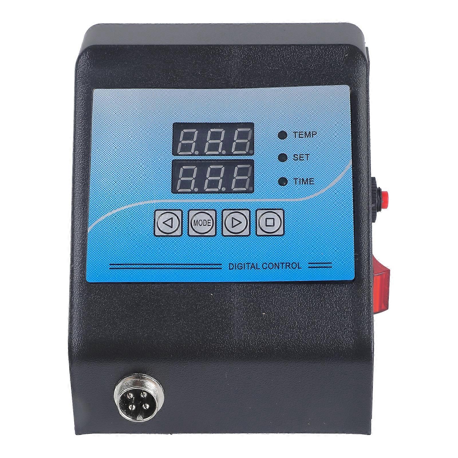 Heat Transfer Printer Temperature Controller Plate Press Machine Temperature Control Box 1300W Digital Control Box
