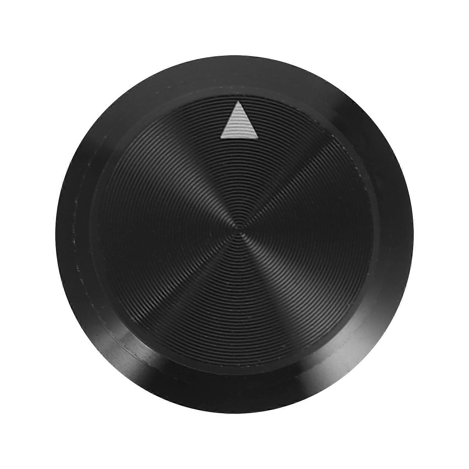 Black Aluminum Rotary Knobs Industrial Grade Control Knobs for Machinery and Equipment