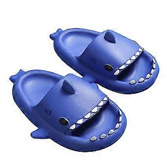 3d Shark Hjemmesko Skridsikker Bruser Badeværelse Hjemmesko Soft Summer Slide Sandaler til piger og drenge
