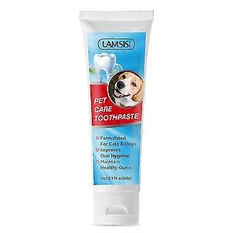 Tandpasta met muntsmaak voor honden en puppy's, tandverzorgingsset voor een frisse adem voor huisdieren.