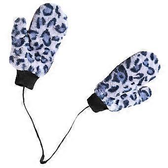 Full-Finger Windproof Gloves for Protection 3Pairs Leopard Pattern Cycling Gloves