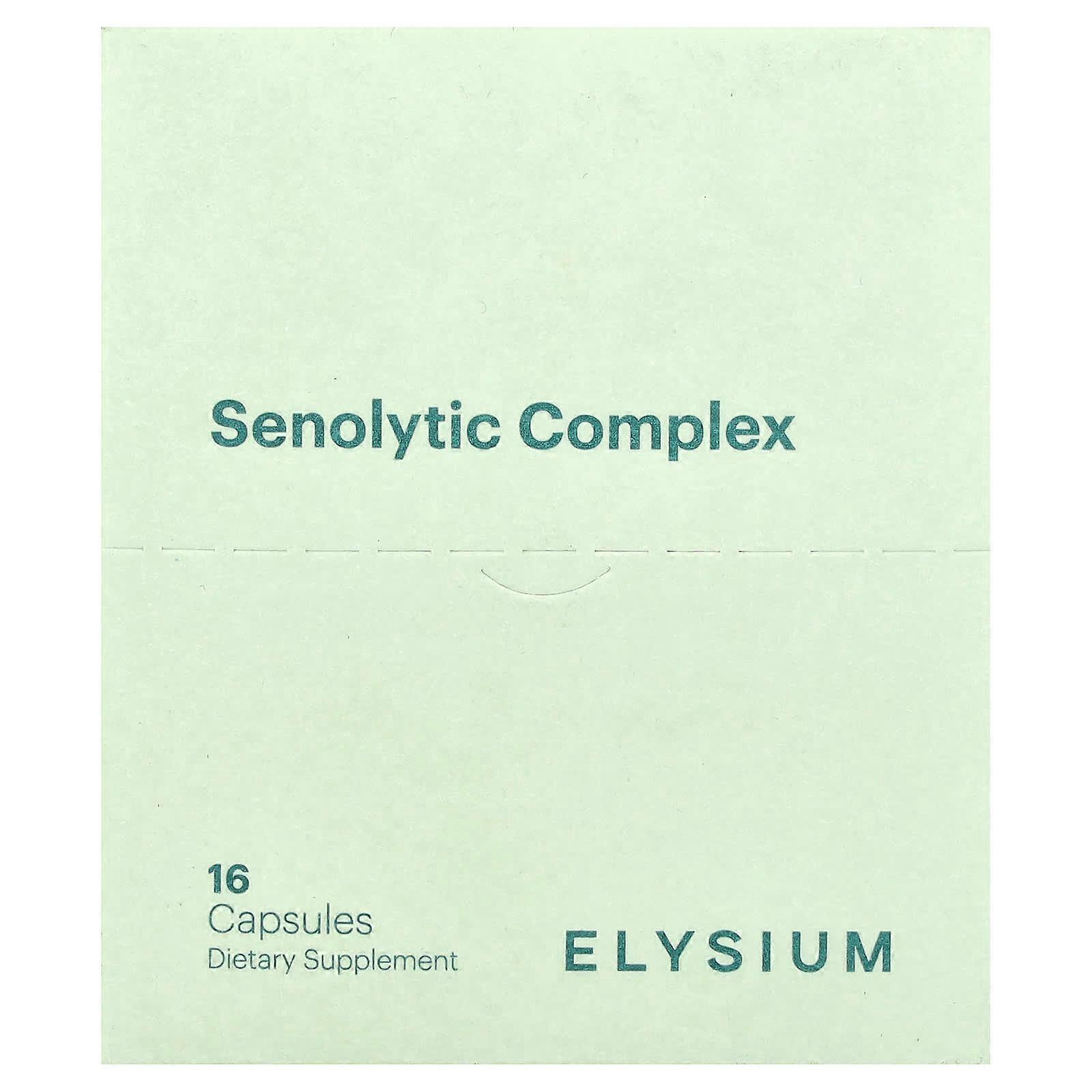 Elysium, Senolytic Complex , 16 Capsules
