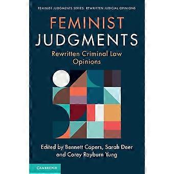 Feminist Judgments Rewritten Criminal Law Opinions - Cambridge University Press - Paperback - en Book