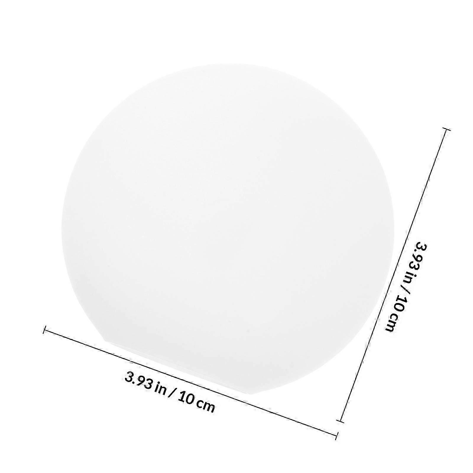 Frosted Glass Lampshade Globe Replacement for Decor White Material
