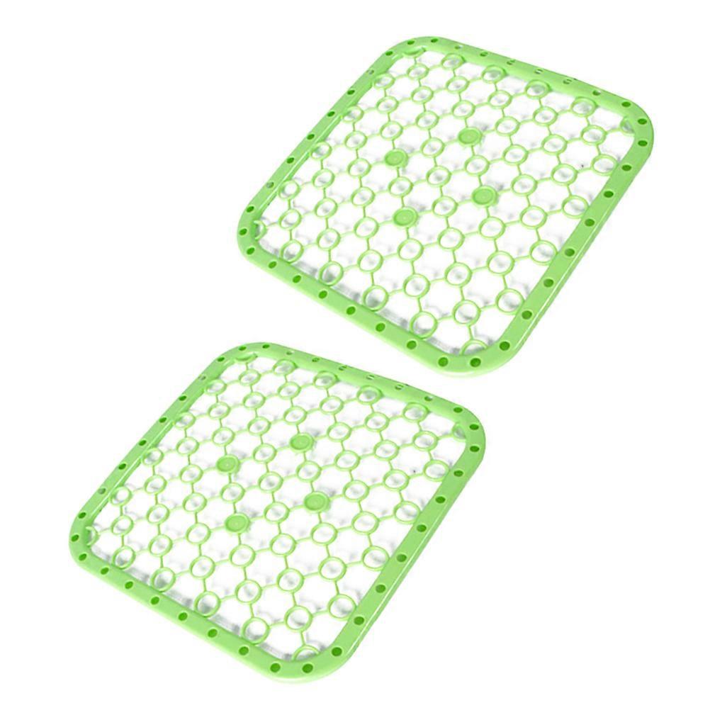 Draining Pad Multifunctional Drying Pad for Kitchen 2Pcs Heat Resistant