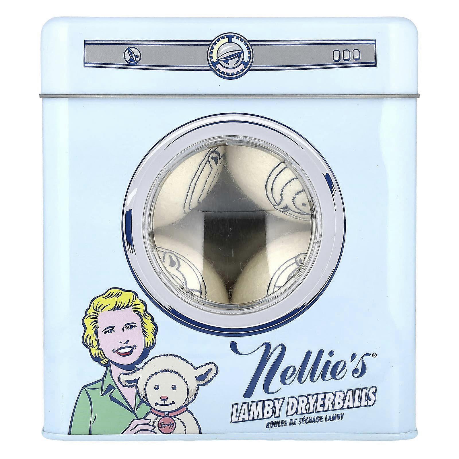 Nellie's, Lamby Dryerballs, 4 Pack