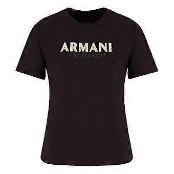 Armani Exchange Womens/Ladies Crew Neck Regular T-Shirt