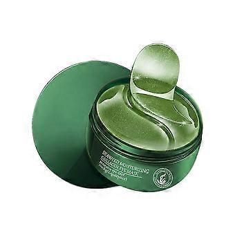 KOEC 60PCs Seaweed Collagen Eye Mask Patch Hydrating Firming Brightening Fade Black Rim Mutiple Seaweed Extract Nicotinamide