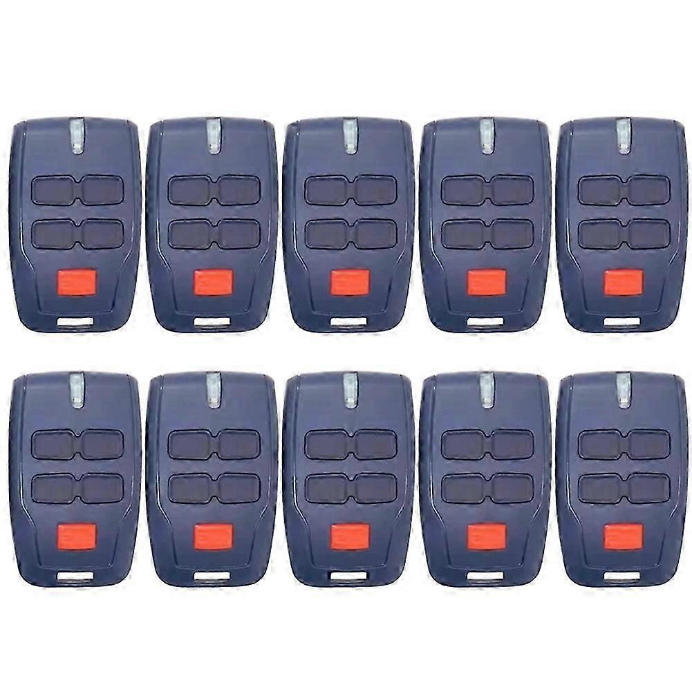 10pcs Remote Control 4 Button 433MHz Rolling Code Garage Door Gate Remote Control compatible with BFT MITTO 2 MITTO 4