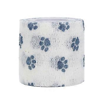 3pcs Blue Self Adhesive Pet Bandage - Elastic Wrap for Cats and Dogs Injury 26-27