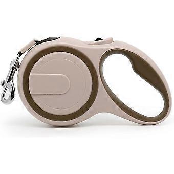 Retractable dog leash for small and medium sized dogs, 16.4ft strong nylon tape, switch easy to lock, 360 tangle free