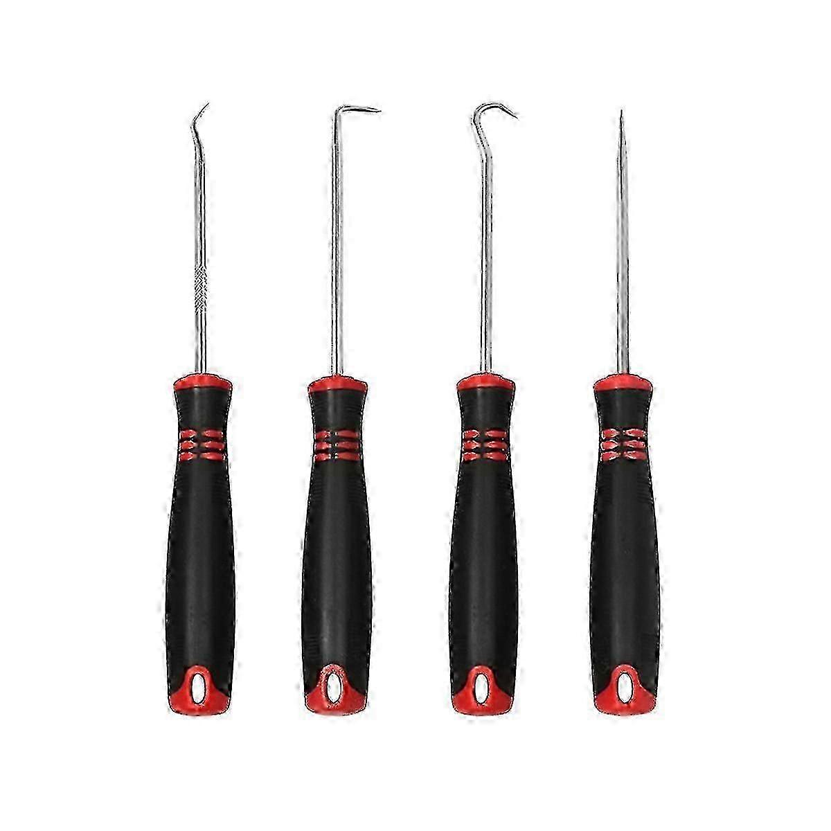 4-pack Precision Hook And Pick Set For Automotive Hand Tools