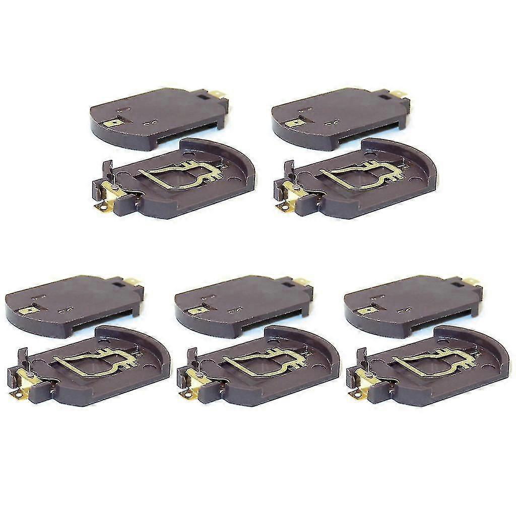 10pcs Light Weight Button Battery Base Container Plastic Holder For Cr2016